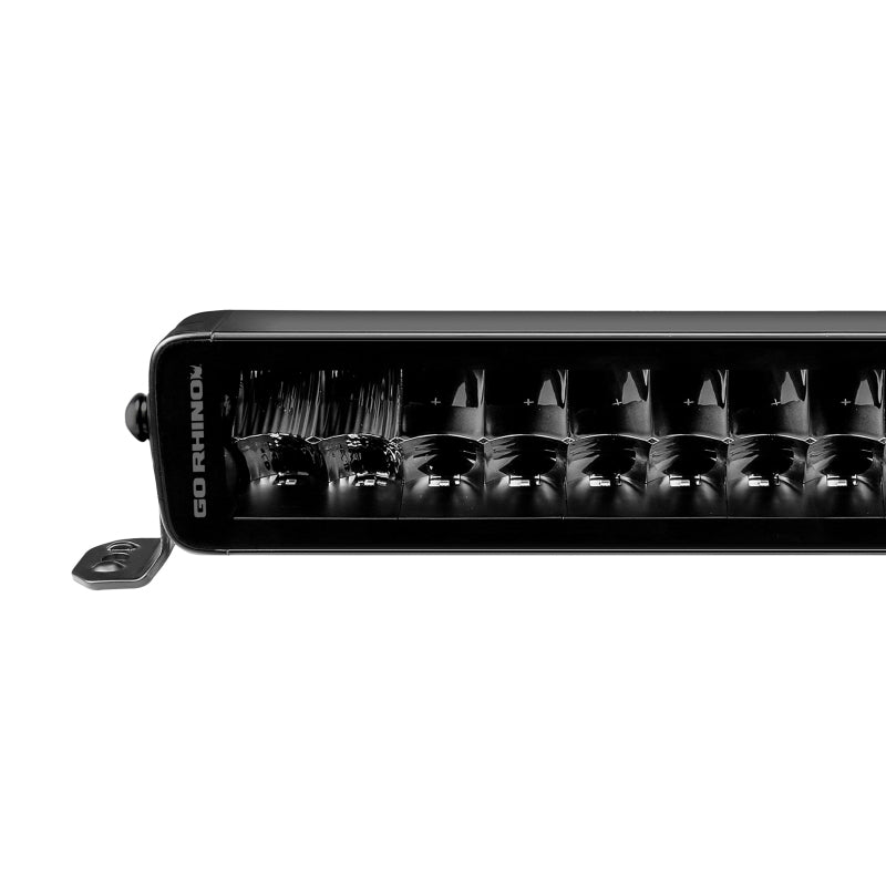 Go Rhino Xplor Blackout Series Dbl Row LED Light Bar (Side/Track Mount) 21.5in. - Blk