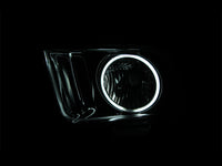 Thumbnail for ANZO 2005-2009 Ford Mustang Crystal Headlights w/ Halo Black (CCFL)
