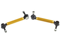 Thumbnail for Whiteline 07+ Nissan Skyline R35 GT-R Rear Swaybar link kit h/duty-adjustable steel ball