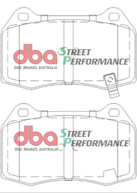 Thumbnail for DBA 03-07 G35 w/ Brembo SP500 Front Brake Pads