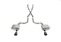 Thumbnail for Corsa 2018-2024 Dodge Durango SRT 392 Cat-Back 2.75in Dual Rear Exit Xtreme 4.5in Black PVD Tips