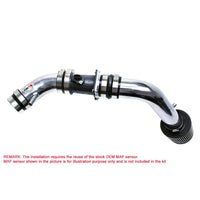 Thumbnail for HPS Polish Cold Air Intake (Converts to Shortram) for 02-06 Nissan Altima 2.5L 4Cyl