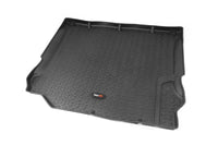 Thumbnail for Rugged Ridge Floor Liner Cargo Black 2007-2018 Jeep Wrangler Unlimited JK 4 Dr