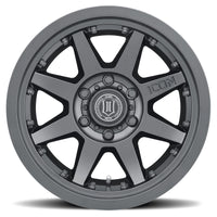 Thumbnail for ICON Rebound Pro 17x8.5 5x5 -6mm Offset 4.5in BS 71.5mm Bore Satin Black Wheel