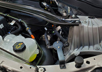 Thumbnail for J&L 2020-2024 Ford Explorer 2.3L EcoBoost Driver Side Oil Separator 3.0 - Black Anodized