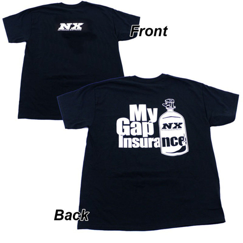 Nitrous Express Gap Insurance T-Shirt 3XL - Black