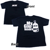Thumbnail for Nitrous Express Gap Insurance T-Shirt 3XL - Black