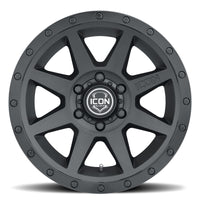 Thumbnail for ICON Rebound 17x8.5 6x5.5 0mm Offset 4.75in BS 106.1mm Bore Double Black Wheel