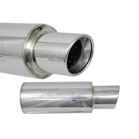 Thumbnail for Injen 3.00 Universal Muffler w/Stainless Steel resonated rolled tip (Injen embossed logo)