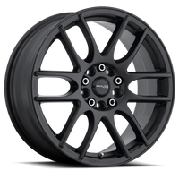 Thumbnail for Raceline 141B Mystique 17x7.5in / 5x100/5x114.3 BP / 40mm Offset / 72.62mm Bore - Satin Black Wheel