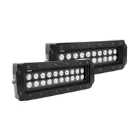 Thumbnail for Westin HDX Flush Mount B-FORCE LED Light Kit (Set of 2) w/wiring harness - Black