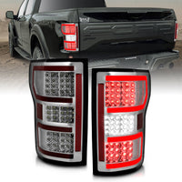 Thumbnail for ANZO 18-19 Ford F-150 LED Taillights Chrome