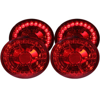 Thumbnail for ANZO 2005-2010 Chevrolet Corvette LED Taillights Red 4pc