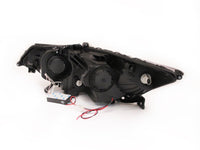 Thumbnail for ANZO 2009-2012 Acura Tsx Projector Headlights w/ Halo Black (CCFL) (HID Compatible)