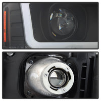 Thumbnail for Spyder GMC Sierra 1500/2500/3500 99-06 V2 Projector Headlights - DRL - Black PRO-YD-CDE00V2-LB-BK