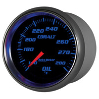Thumbnail for Autometer Cobalt 66.7mm 140-280 Degree F Mechanical Oil Temperature Gauge