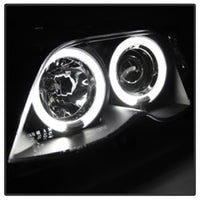 Thumbnail for Spyder BMW E46 3-Series 02-05 4DR Projector Headlights 1PC LED Halo Blk PRO-YD-BMWE4602-4D-AM-BK