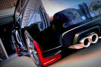 Thumbnail for Rally Armor 15-21 Subaru WRX/STI White UR Mud Flap w/Red Logo