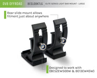 Thumbnail for DV8 Offroad Elite Series Light Bar Mount for BE20EW105W