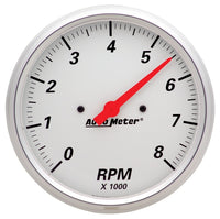 Thumbnail for AutoMeter Gauge Tachometer 5in. 8K RPM In-Dash Arctic White