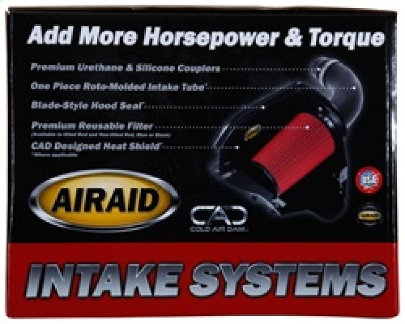 Airaid 03-04 Dodge Cummins 5.9L DSL (exc. 600 Series) CAD Intake System w/o Tube (Oiled / Red Media)