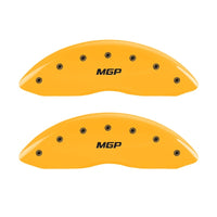Thumbnail for MGP 2 Caliper Covers Engraved Front MGP Yellow Finish Black Characters 2005 Toyota Tundra