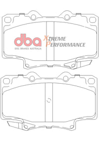 Thumbnail for DBA 91-96 Toyota Land Cruiser XP650 Front Brake Pads