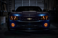 Thumbnail for Oracle 10-13 Chevrolet Camaro LED Fog Halo Kit - Amber SEE WARRANTY