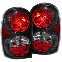 Thumbnail for ANZO 2002-2007 Jeep Liberty Taillights Black