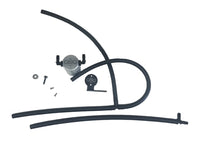 Thumbnail for J&L 03-15 Nissan Titan 5.6L Passenger Side Oil Separator 3.0 - Clear Anodized