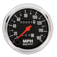 Thumbnail for AutoMeter Gauge Speedometer 3-3/8in. 160MPH Mechanical Traditional Chrome