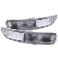 Thumbnail for ANZO 1993-1997 Toyota Corolla Euro Parking Lights Chrome