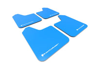 Thumbnail for Rally Armor Universal Fit (No Hardware) Blue UR Mud Flap White Logo
