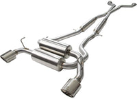 Thumbnail for aFe Takeda 2-1/2in 304SS Cat-Back Exhaust Infiniti G37 08-13/Q60 14-15 V6-3.7 w/ Polished Tips