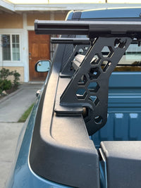 Thumbnail for Go Rhino 20-22 Jeep Gladiator JT/16-22 Toy. Tacoma/05-21 Nssn Frontier XRS Cross Bars Kit - Tex. Blk