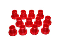 Thumbnail for Energy Suspension Polaris Ranger Rear A-Arm Bushings - Red