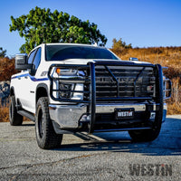 Thumbnail for Westin 2020 Chevrolet Silverado 2500/3500 HDX Grille Guard - Black
