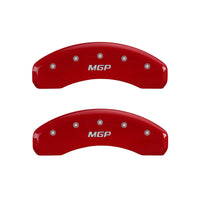 Thumbnail for MGP 4 Caliper Covers Engraved Front & Rear MGP Yellow finish black ch