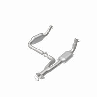 Thumbnail for MagnaFlow Conv DF 07-09 Chevrolet/GMC Silverado/Sierra 2500 HD 6.0L Y-Pipe Assembly excludes Classic