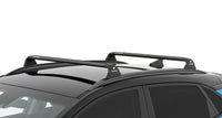 Thumbnail for Rhino-Rack 18-22 Hyundai Kona 1st Gen 5 Door SUV w/Flush Rails Vortex RVP 2 Bar Roof Rack - Black