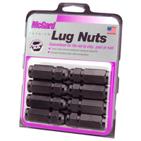 Thumbnail for McGard Hex Lug Nut (Cone Seat / Duplex) 9/16-18 / 7/8 Hex / 2.5in. Length (8-Pack) - Black
