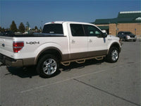 Thumbnail for N-Fab Nerf Step 09-14 Ford F-150/Raptor/Lobo SuperCrew 5.5ft Bed - Gloss Black - Bed Access - 3in