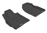 Thumbnail for 3D MAXpider 2007-2012 Mazda CX-7 Kagu 1st Row Floormat - Black