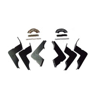 Thumbnail for Westin 2005-2018 Toyota Tacoma Double Cab Platinum 4 Oval Nerf Step Bars - Black