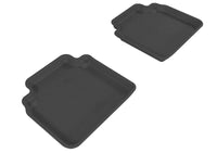 Thumbnail for 3D MAXpider 2008-2012 Honda Accord Kagu 2nd Row Floormats - Black