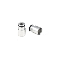 Thumbnail for Injector Dynamics +12mm Clear Anodize Bottom Adapter 14mm Lower O-Ring