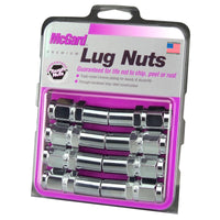 Thumbnail for McGard Hex Lug Nut (Long Shank - 1in. / Duplex) 1/2-20 / 7/8 Hex / 2.425in. Length (8-Pack) - Chrome