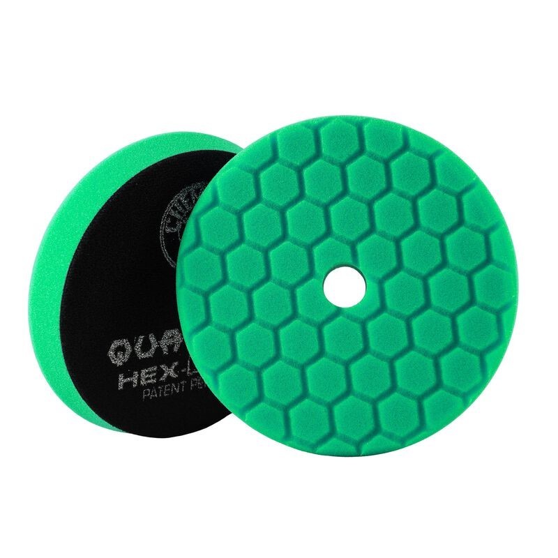 Chemical Guys Hex-Logic Quantum Heavy Polishing Pad - Green - 5.5in