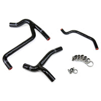 Thumbnail for HPS Black Reinforced Silicone Radiator Hose Kit Coolant for Kawasaki 2009 KX450F