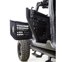 Thumbnail for Rampage 2007-2018 Jeep Wrangler(JK) Unlimited 4-Door Tube Doors With Netting - Black